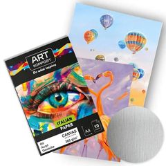 Art Kompozit Canvas Textured Paper Block A4 10 φύλλα 360g/m2