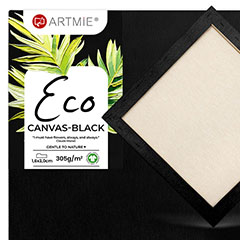 Black ECO Artist Canvas on Frame | Διάφορα μεγέθη | Διάφορα μεγέθη