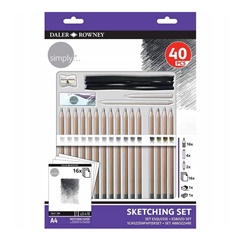 Daler Rowney Simply Sketching Set 40 τμχ