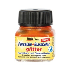 Glitter Paint για πορσελάνη και γυαλί 20 ml | Διάφορες αποχρώσεις